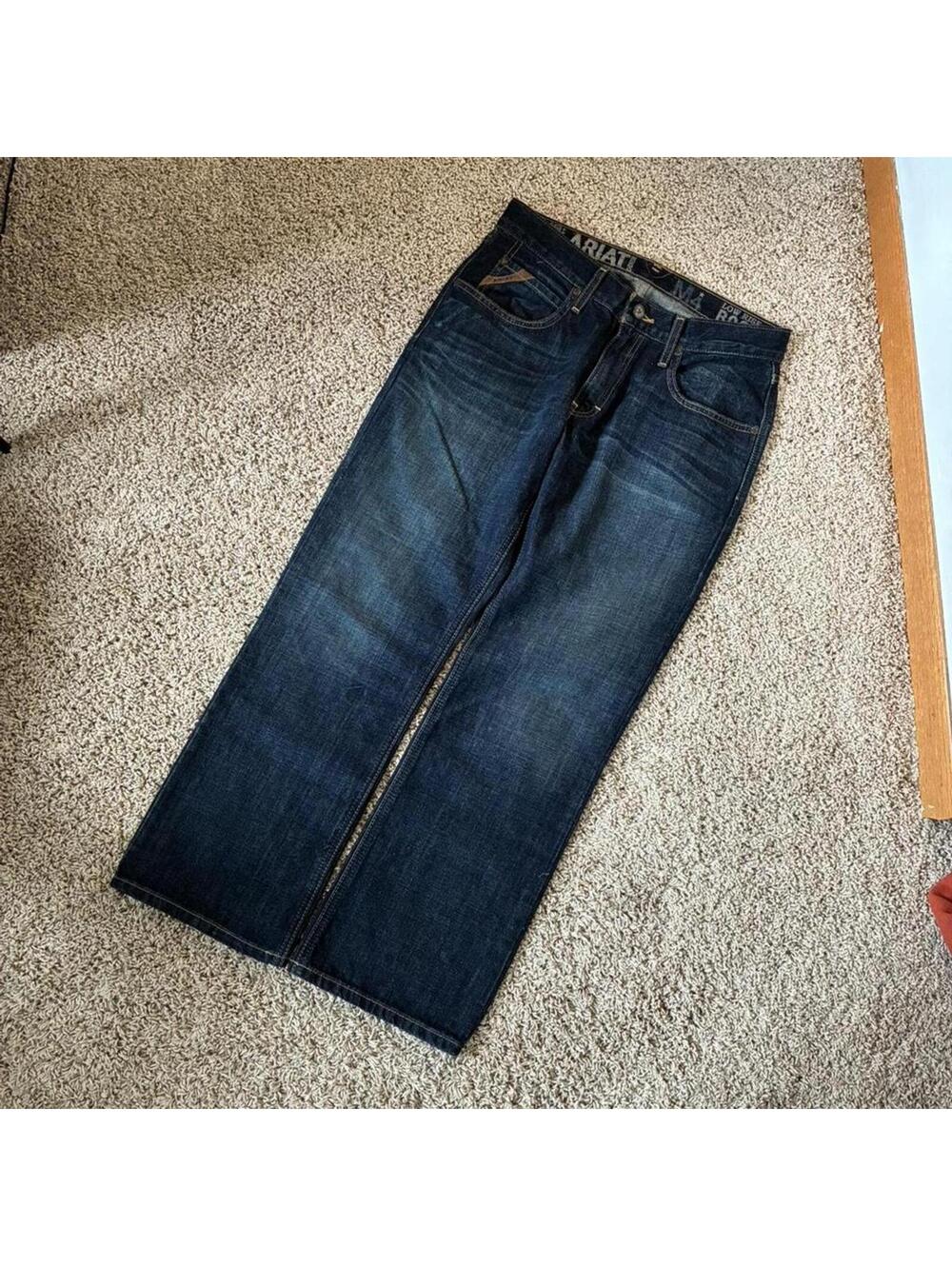 Ariat Women's Navy and Blue Jeans